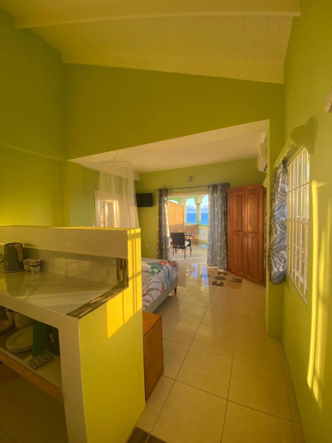 Greenhouse On The Hill, Sea View Studio Apartment Laborie 外观 照片