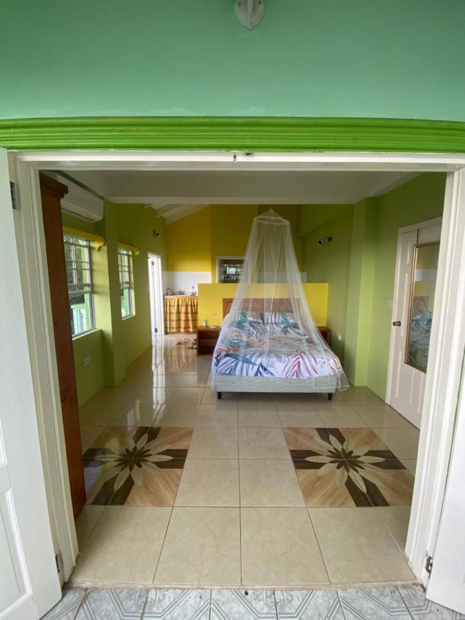 Greenhouse On The Hill, Sea View Studio Apartment Laborie 外观 照片