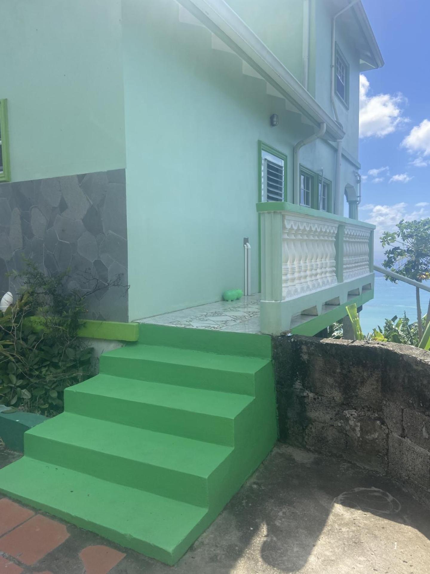 Greenhouse On The Hill, Sea View Studio Apartment Laborie 外观 照片